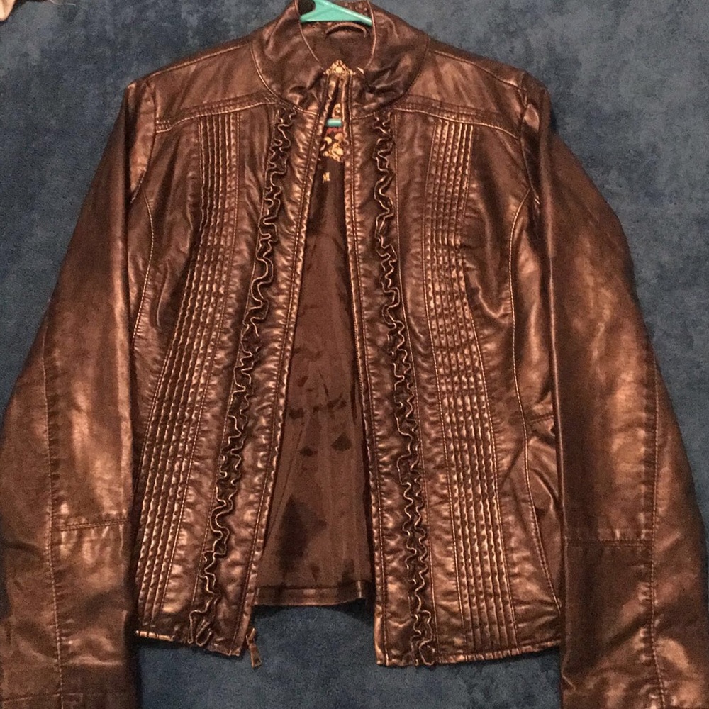 Leather jacket
